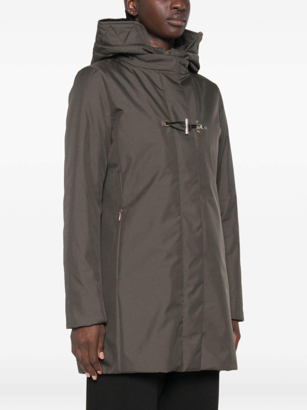 Fay Women Nylon Midi Parka Coat FAY