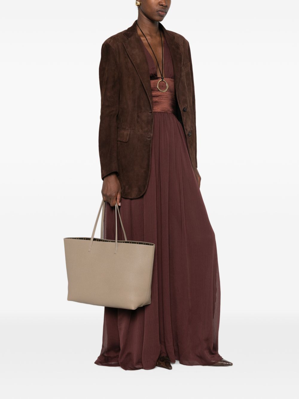 Fendi Women Roll Medium Leather Tote Bag FENDI