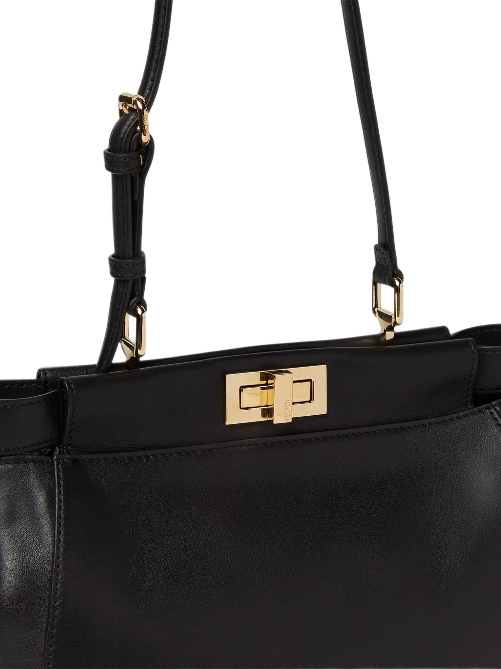 Fendi Women My Peekaboo Small Leather Handbag FENDI