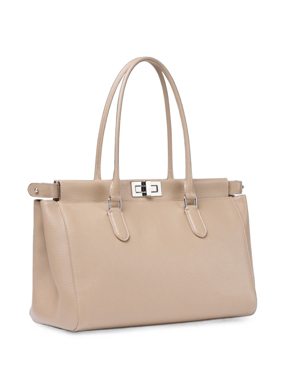 Fendi Women Peekaboo Small Leather Tote FENDI