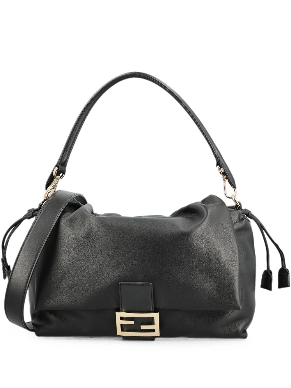 Fendi Women Baguette Large Leather Shoulder Bag FENDI