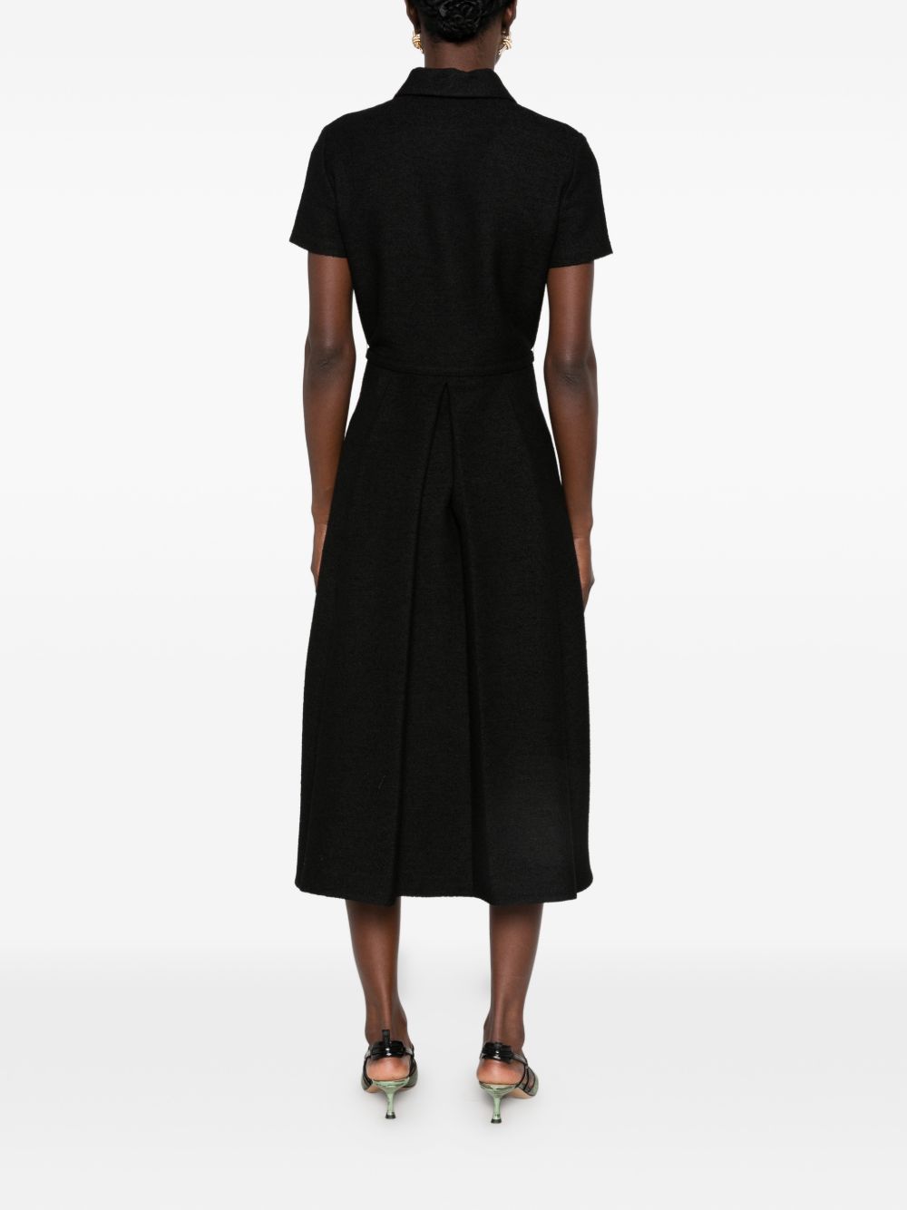 Fendi Women Bouclé Wool Midi Dress FENDI