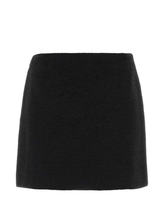 Fendi Women Bouclé Wool Mini Skirt FENDI