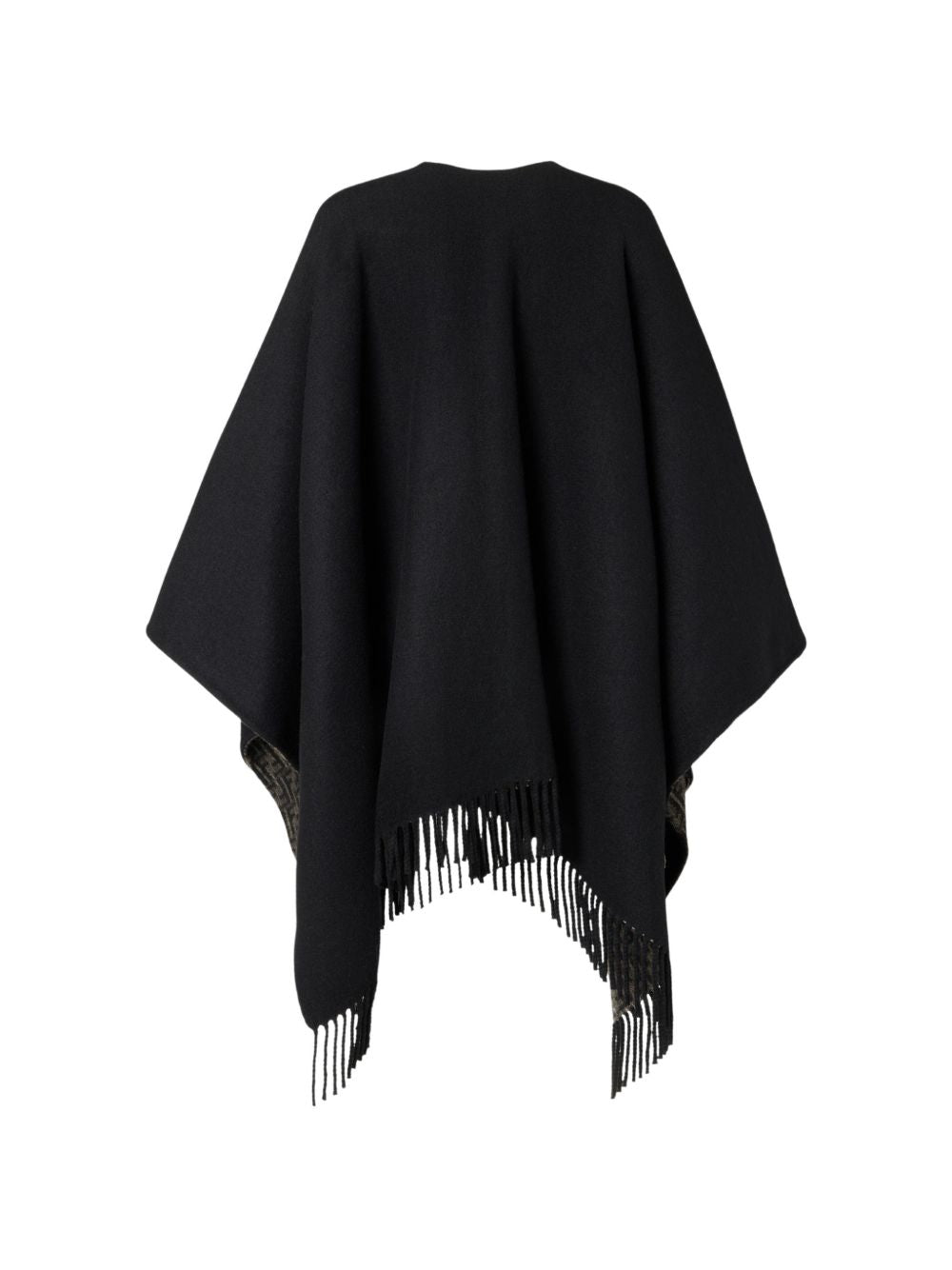 Fendi Women Ff Wool And Cahsmere Poncho FENDI