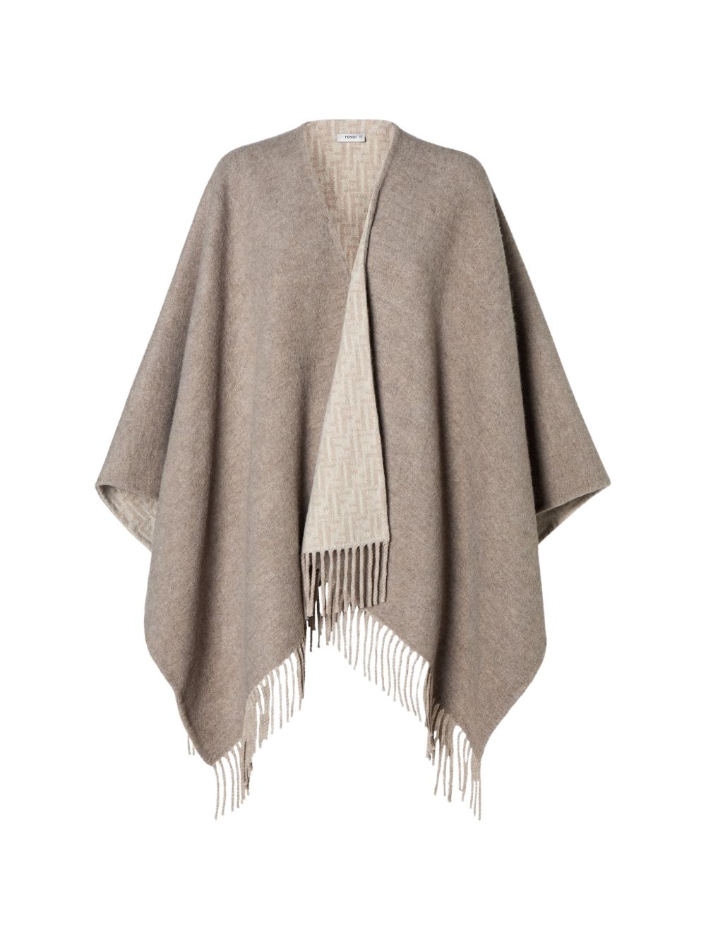 Fendi Women Wool And Cashmere Poncho FENDI