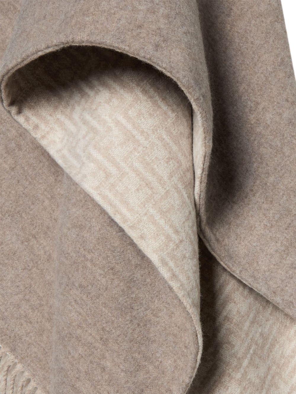 Fendi Women Wool And Cashmere Poncho FENDI