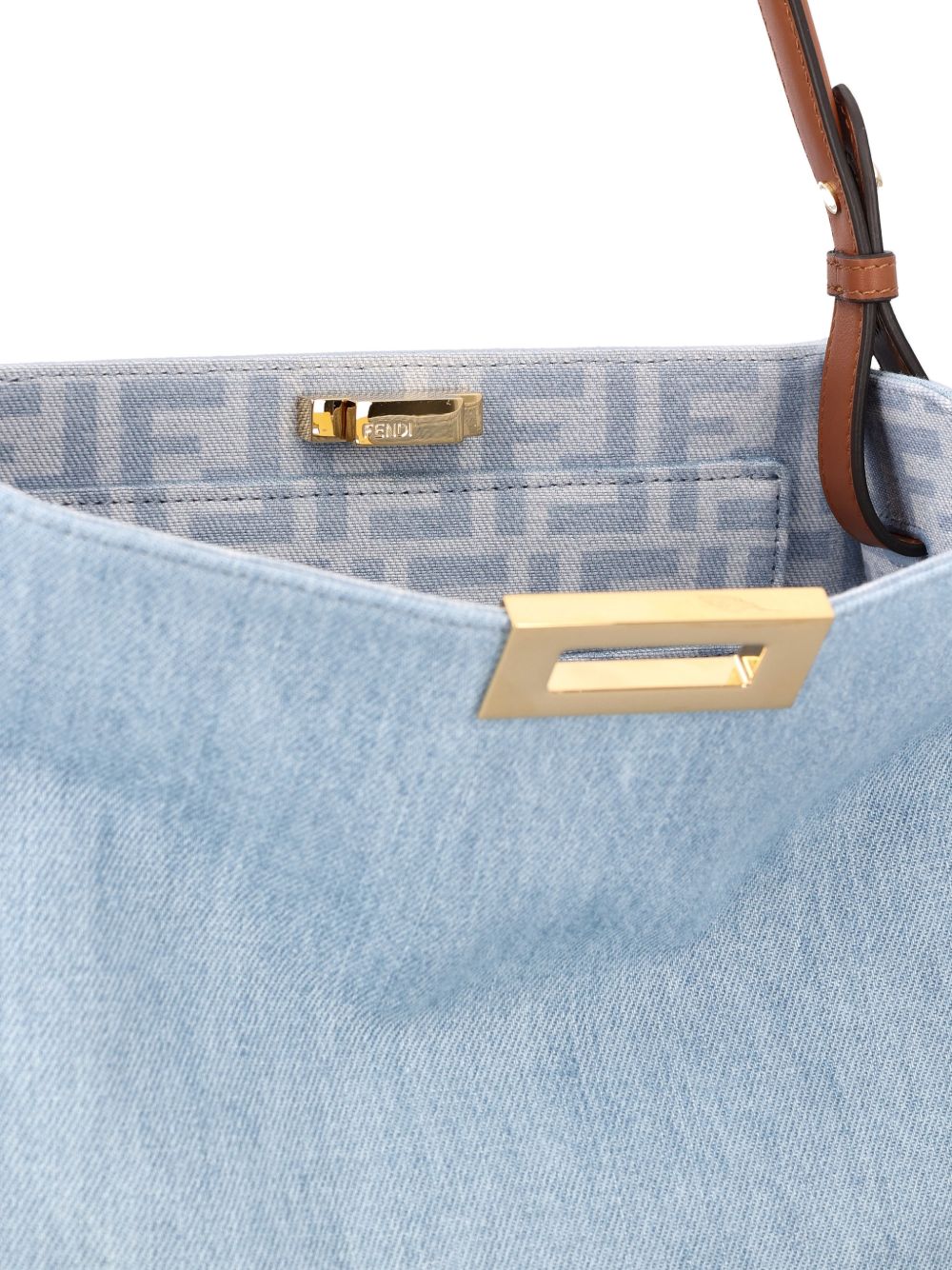 Fendi Women Fendi Way Medium Denim Tote FENDI