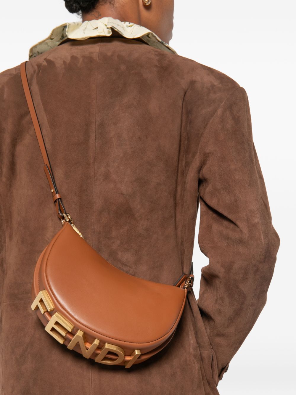 Fendi Women Fendigraphy Mini Leather Handbag FENDI