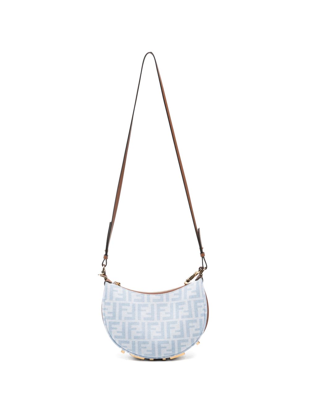 Fendi Women Fendigraphy Mini Denim Handbag FENDI