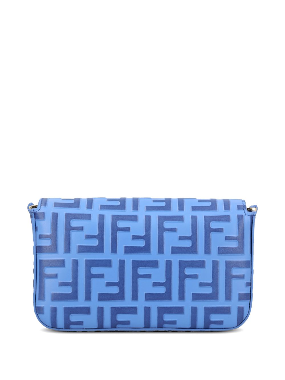 Fendi Women Ff Diamonds Leather Wallet On Chain FENDI
