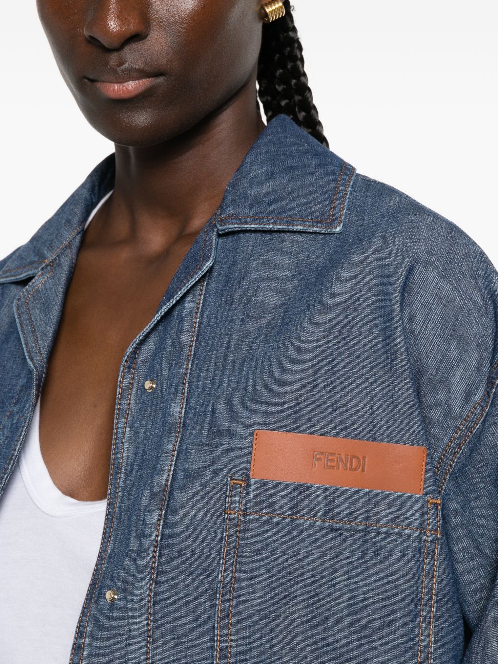 Fendi Women Denm Jacket FENDI