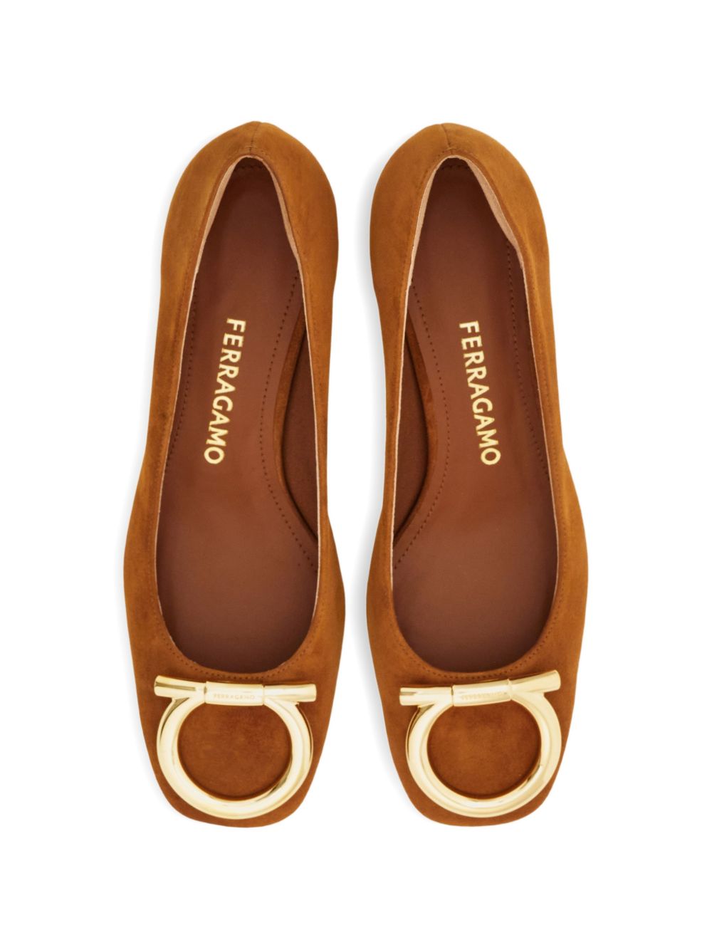 Ferragamo Women Suede Leather Pumps FERRAGAMO