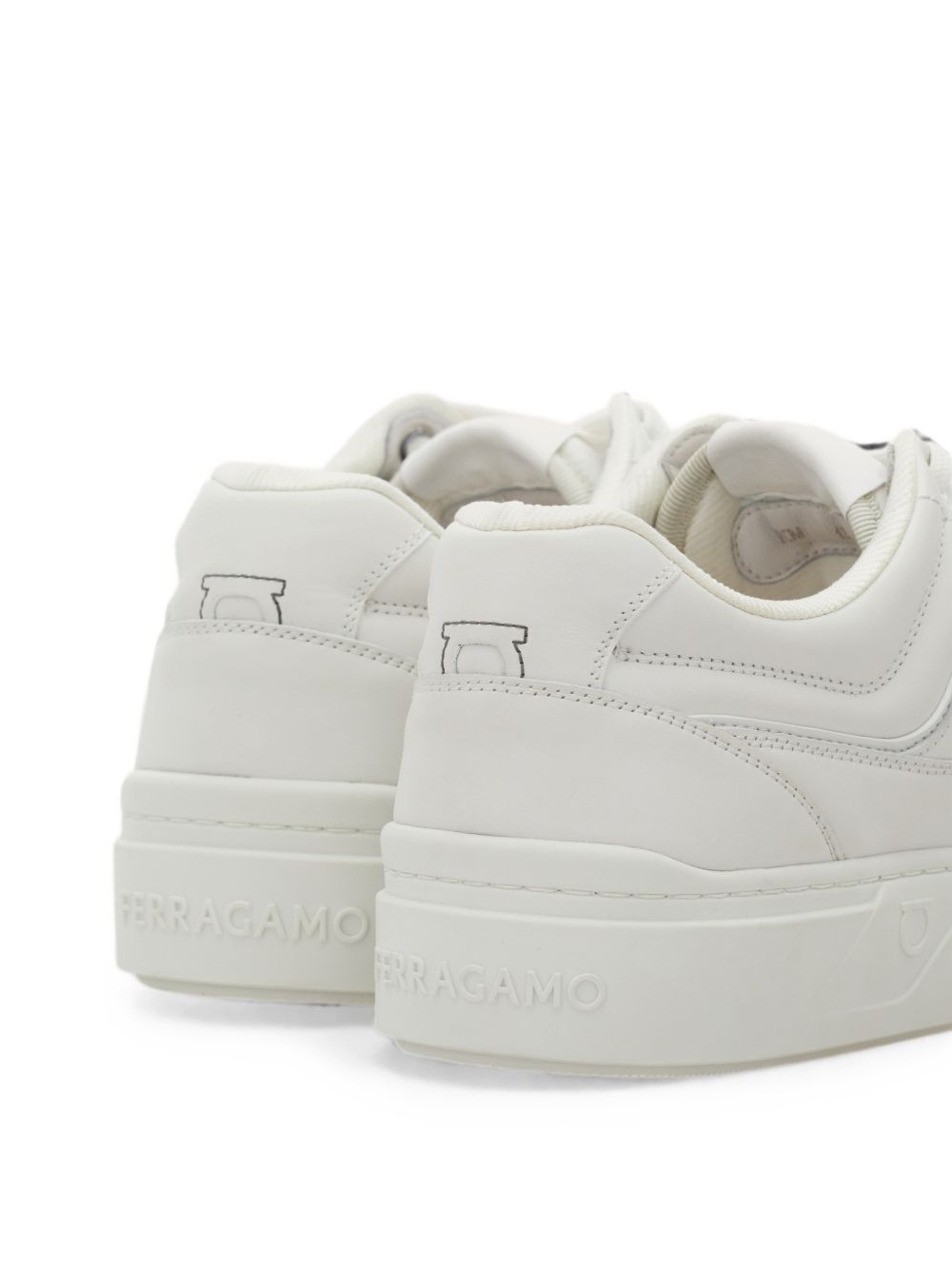 Ferragamo Men Leather Sneakers FERRAGAMO