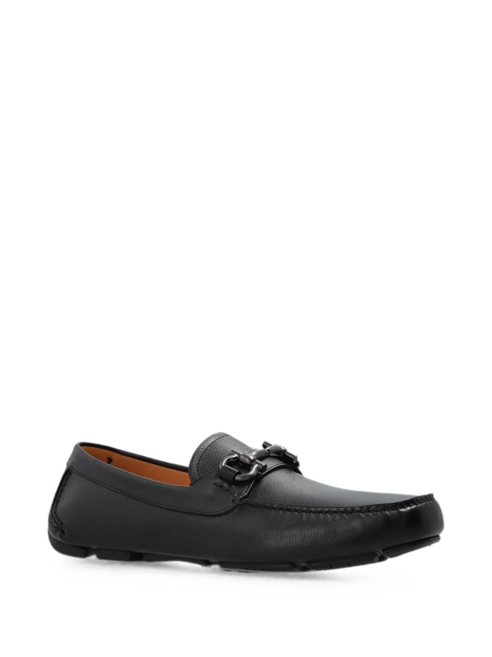 Ferragamo Men Leather Driver Shoes FERRAGAMO