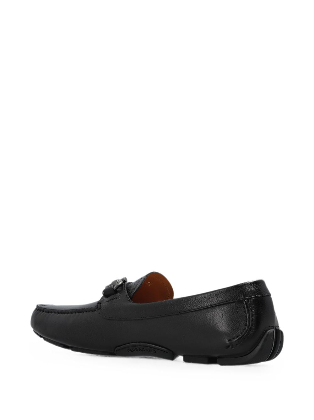 Ferragamo Men Leather Driver Shoes FERRAGAMO