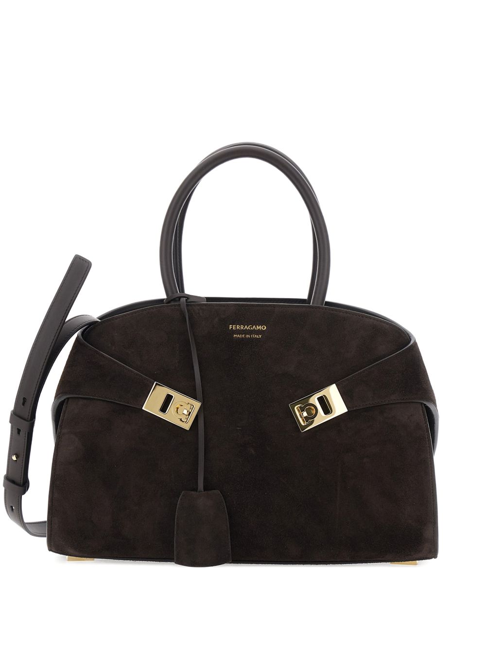 Ferragamo Women Hug Small Leather Handbag FERRAGAMO