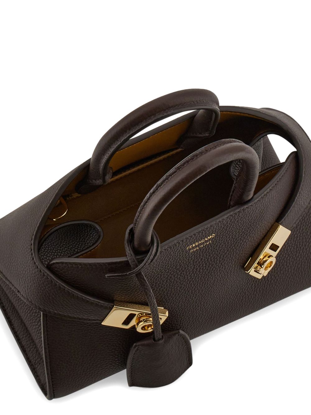 Ferragamo Women Hug Mini Leather Handbag FERRAGAMO