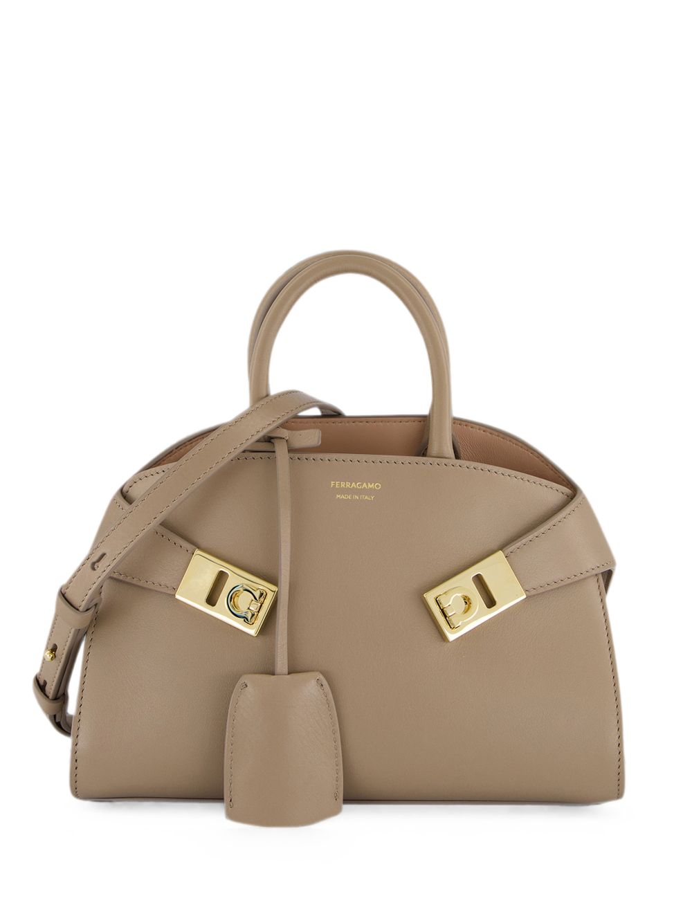 Ferragamo Women Hug Mini Leather Handbag FERRAGAMO