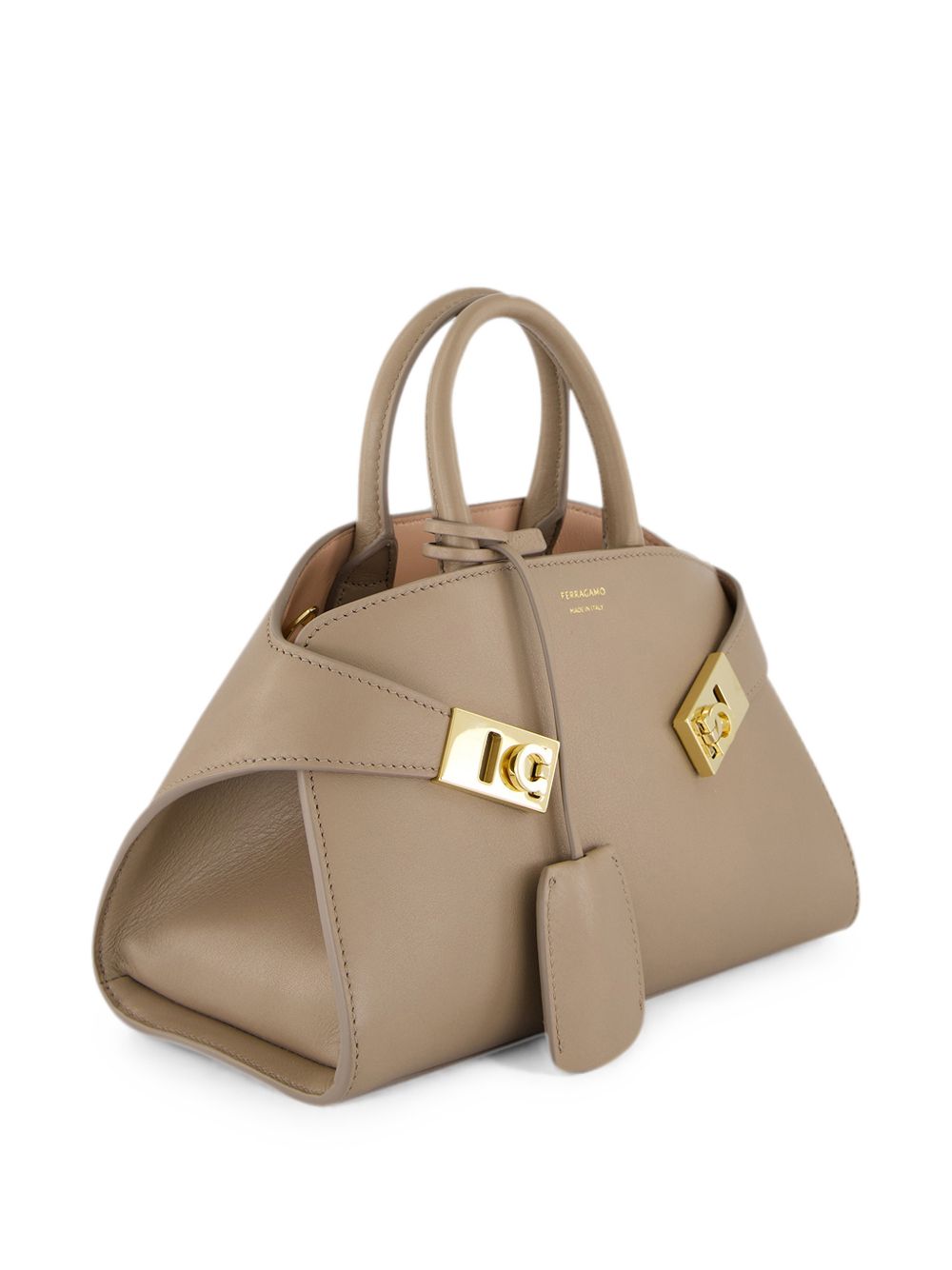 Ferragamo Women Hug Mini Leather Handbag FERRAGAMO