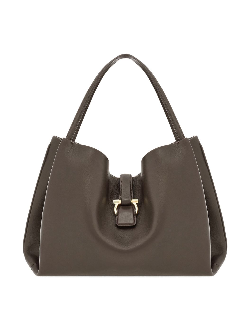 Ferragamo Women Gancini Leather Tote Bag FERRAGAMO