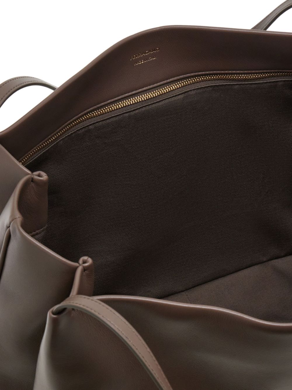 Ferragamo Women Gancini Leather Tote Bag FERRAGAMO
