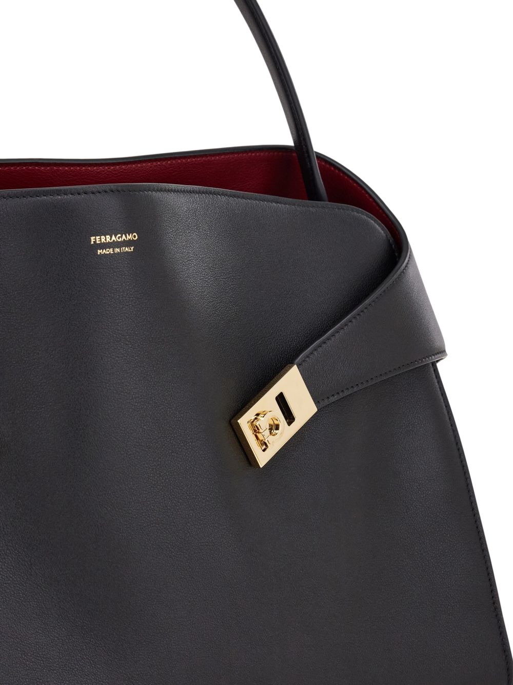 Ferragamo Women Hug Medium Leather Shoulder Bag FERRAGAMO