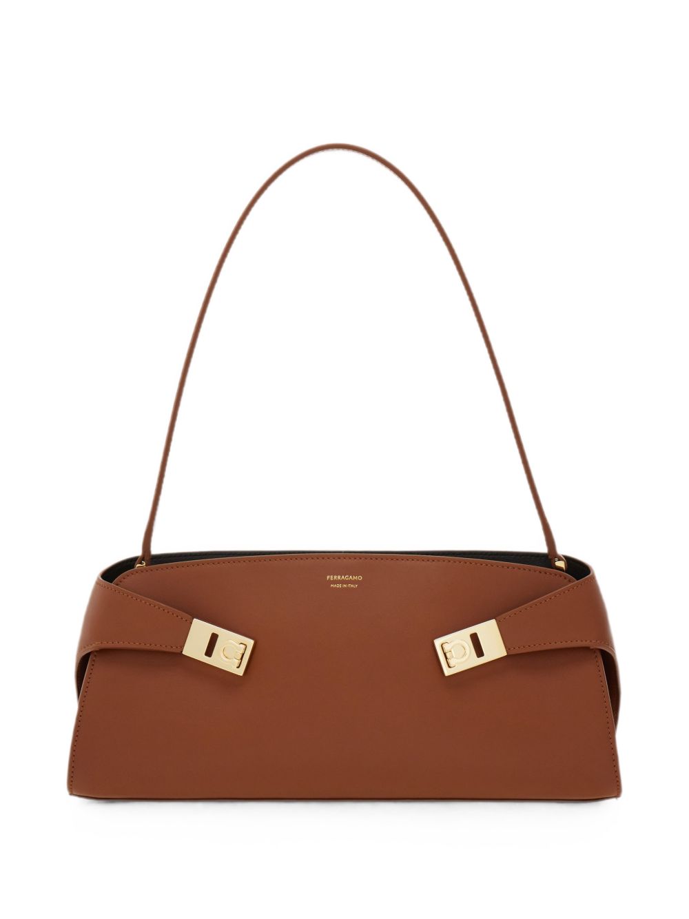 Ferragamo Women Hug E/W Leather Shoulder Bag FERRAGAMO