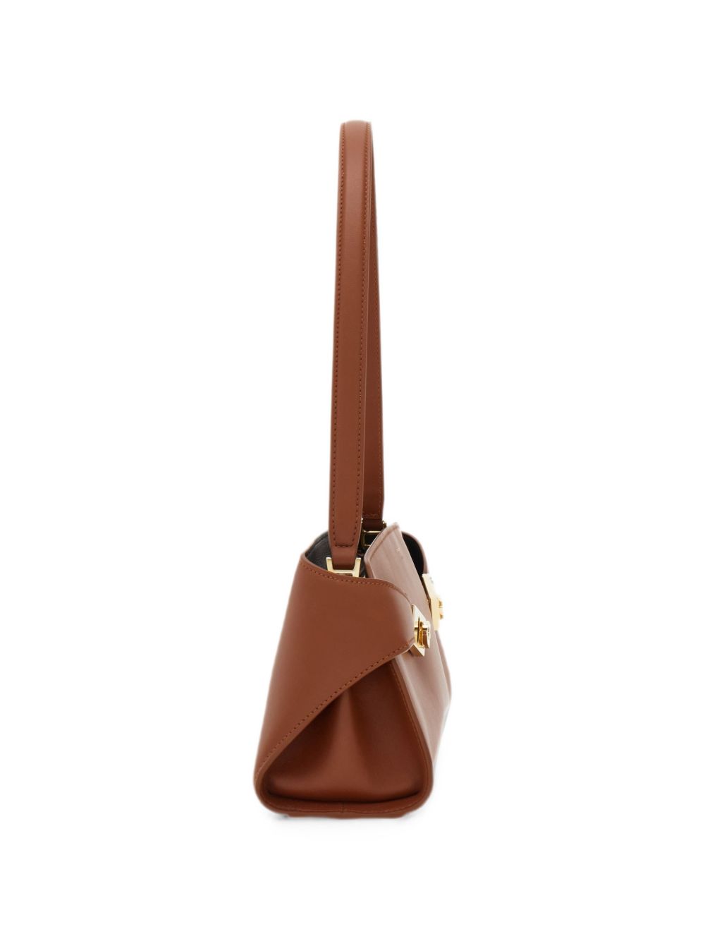 Ferragamo Women Hug E/W Leather Shoulder Bag FERRAGAMO
