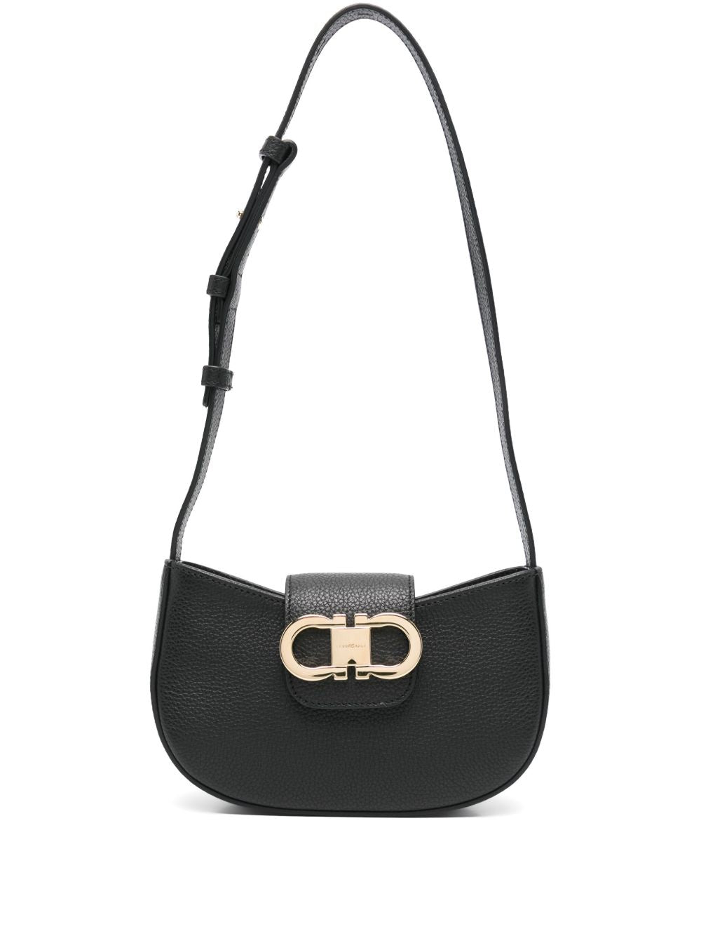 Ferragamo Women Double Gancini Leather Mini Bag