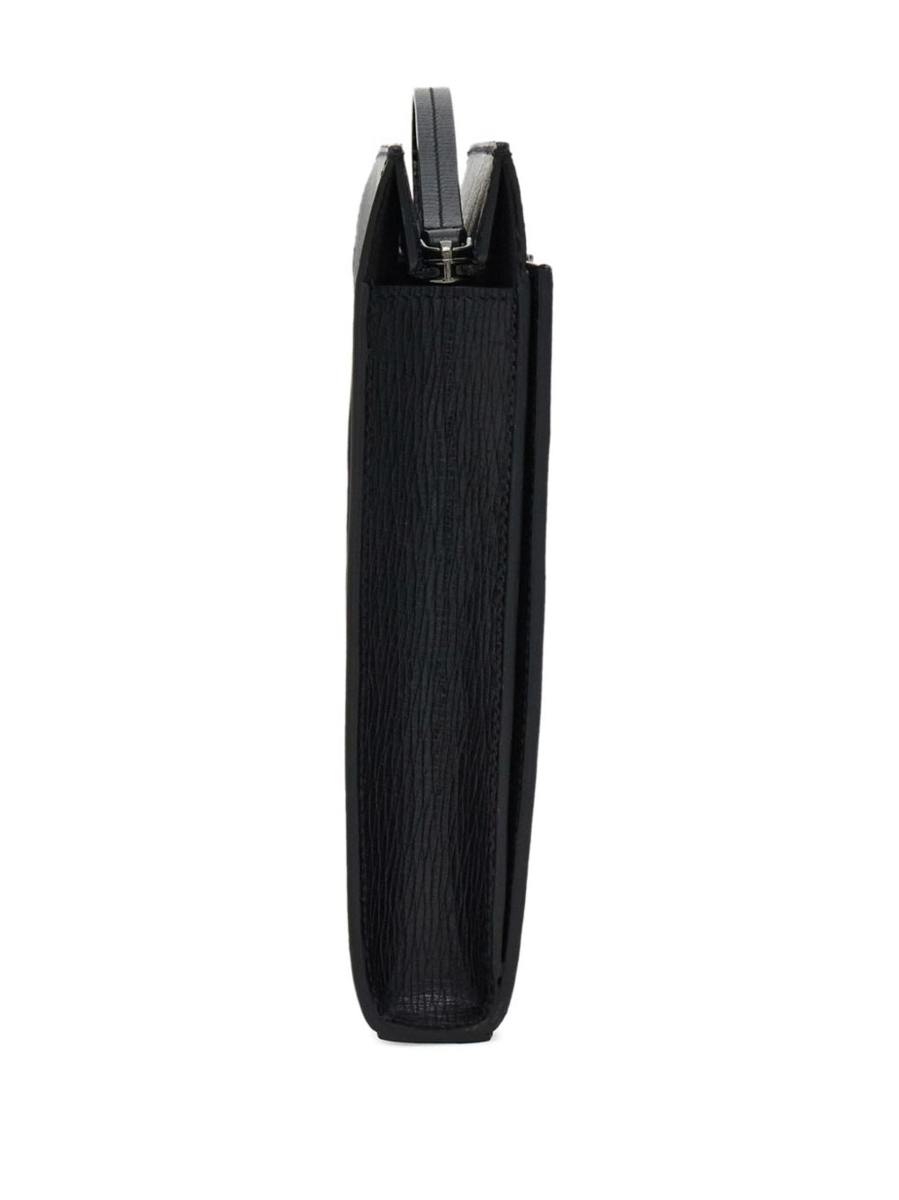 Ferragamo Men Gancini Leather Pouch