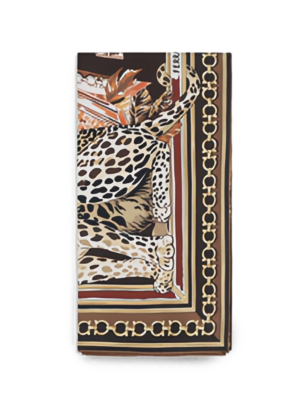 Ferragamo Women Printed Silk Foulard FERRAGAMO