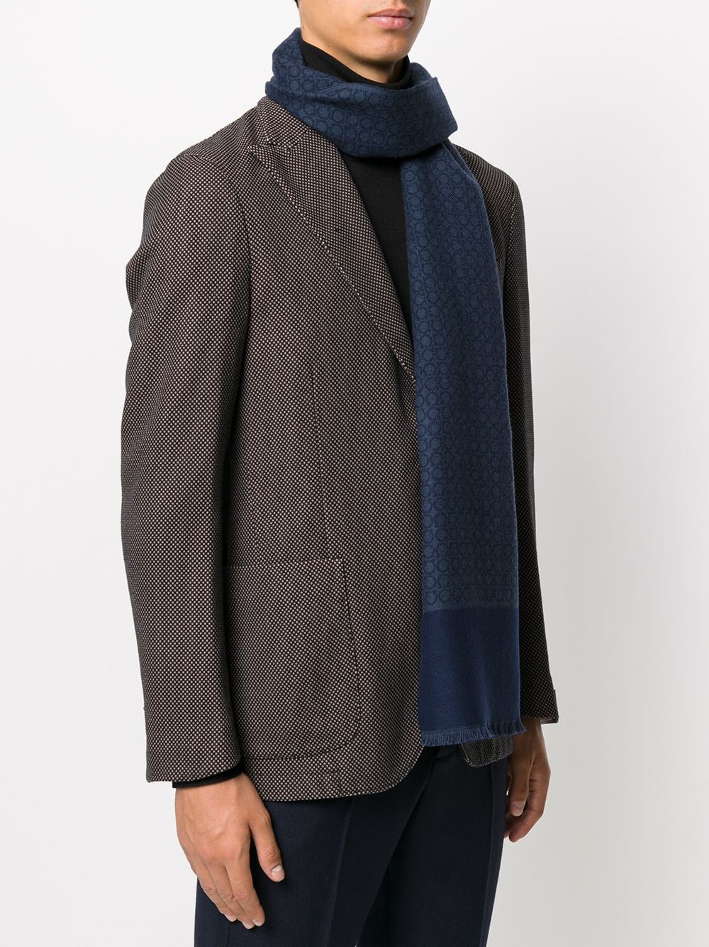 Ferragamo Men Wool Scarf FERRAGAMO