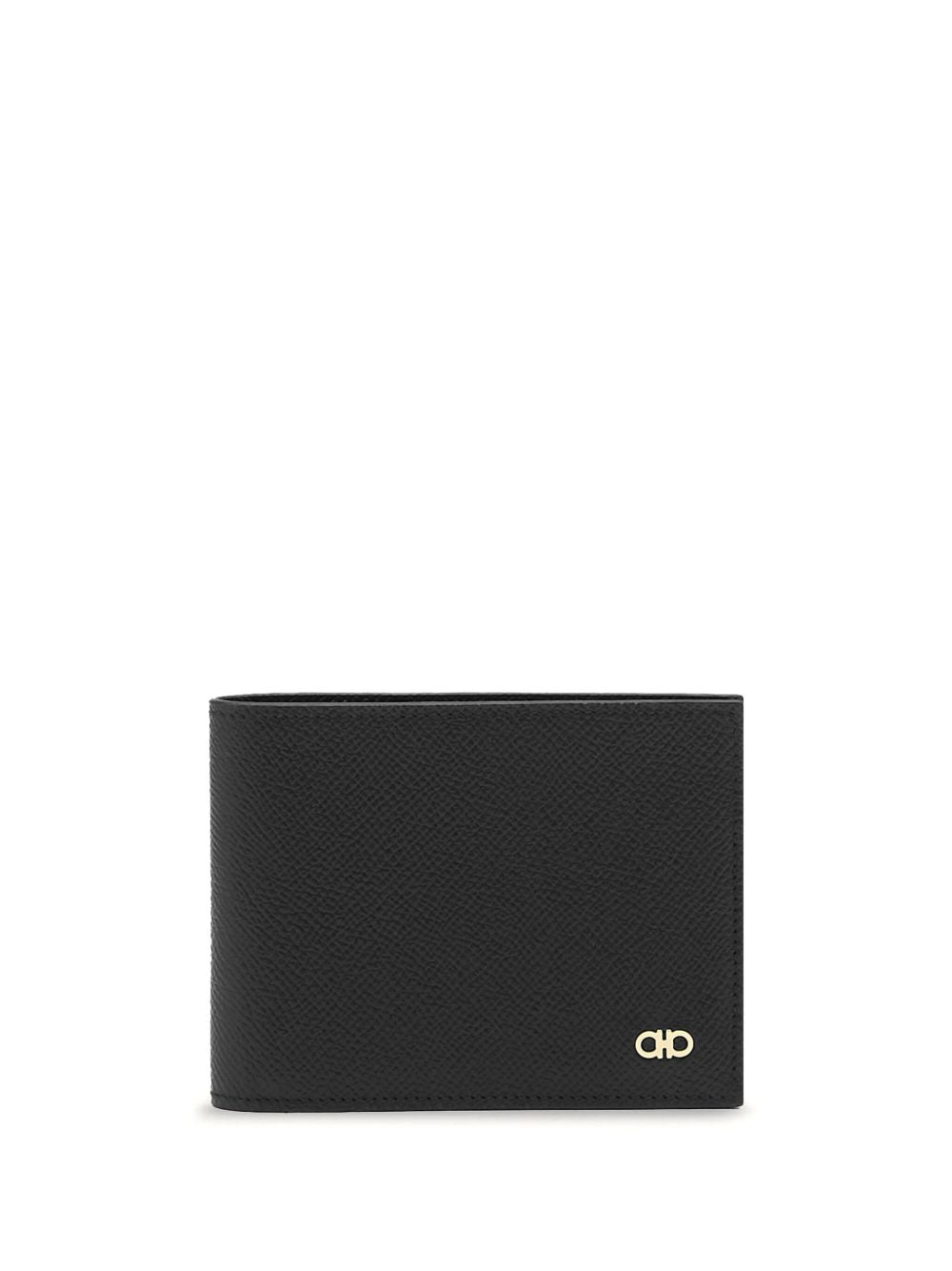 Ferragamo Men Micro Gancio Leather Wallet FERRAGAMO