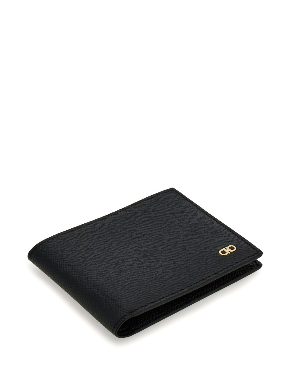 Ferragamo Men Micro Gancio Leather Wallet FERRAGAMO