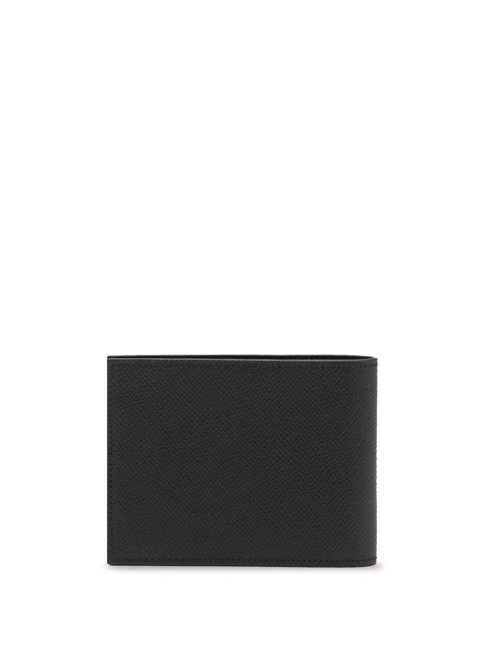 Ferragamo Men Micro Gancio Leather Wallet FERRAGAMO