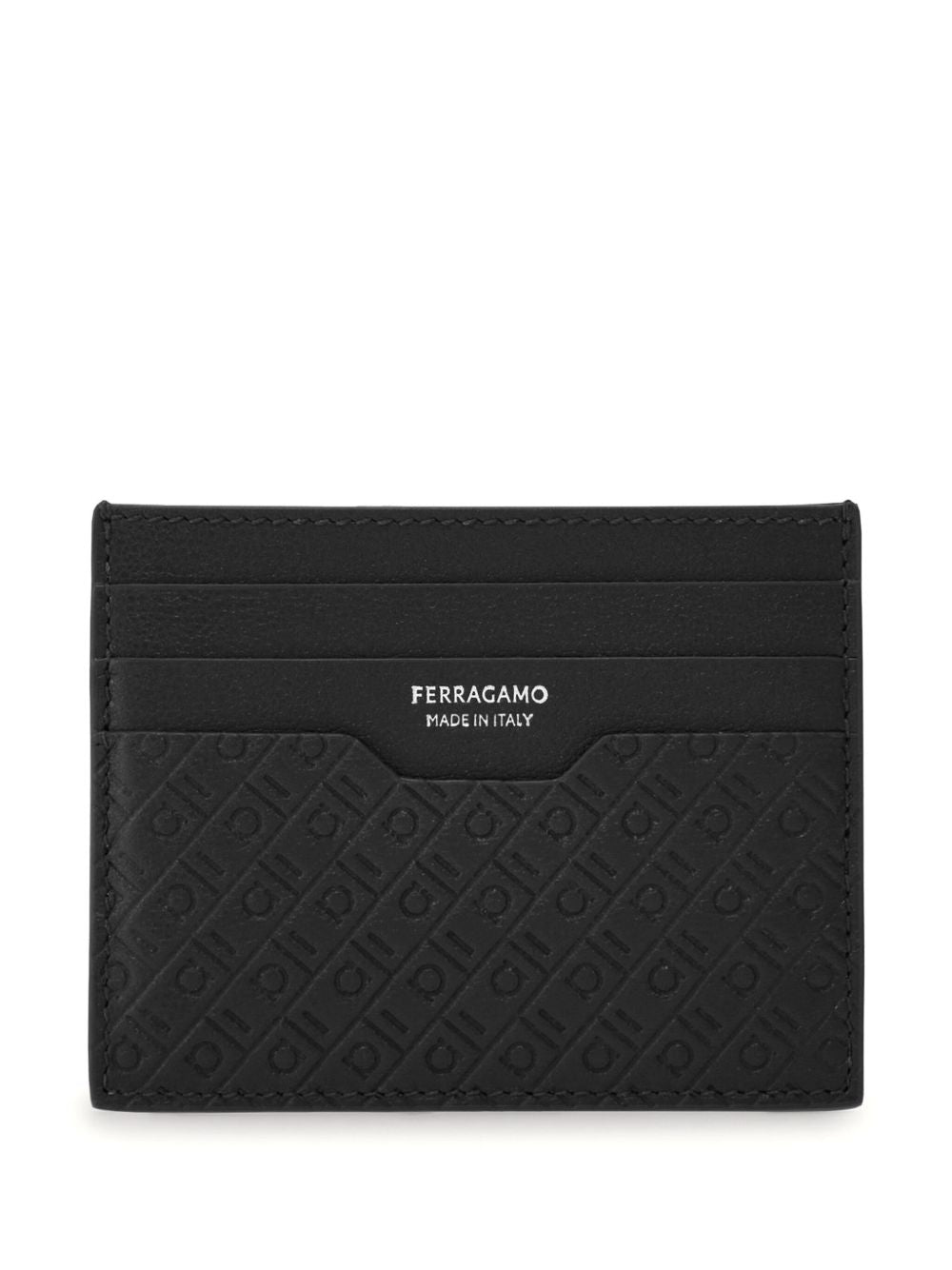 Ferragamo Men Leather Credit Card Case FERRAGAMO