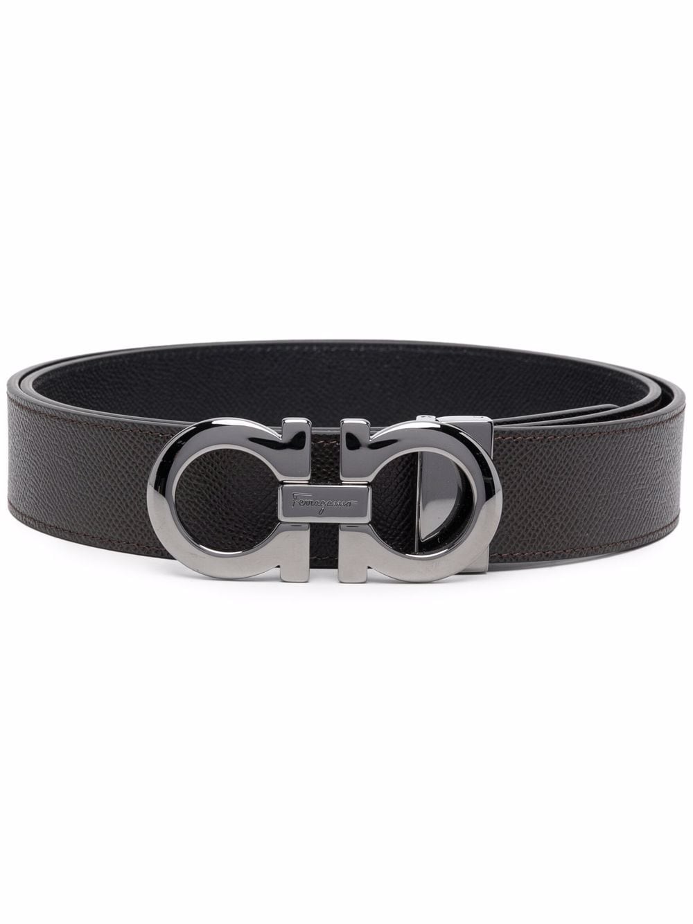 Ferragamo Men Gancini Leather Belt FERRAGAMO
