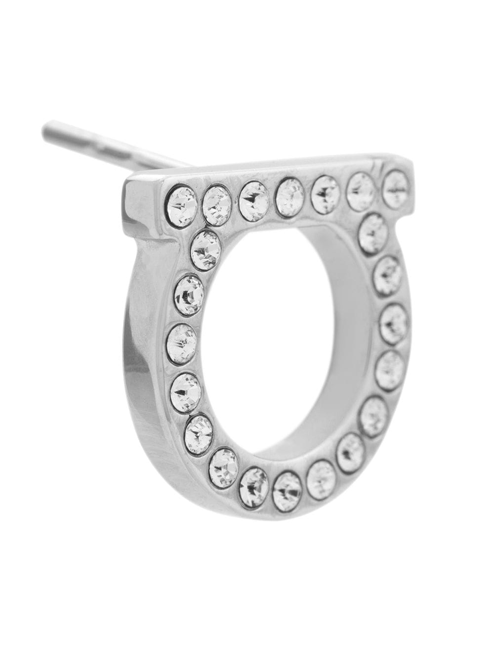 Ferragamo Women Gancini Crystal Earrings FERRAGAMO