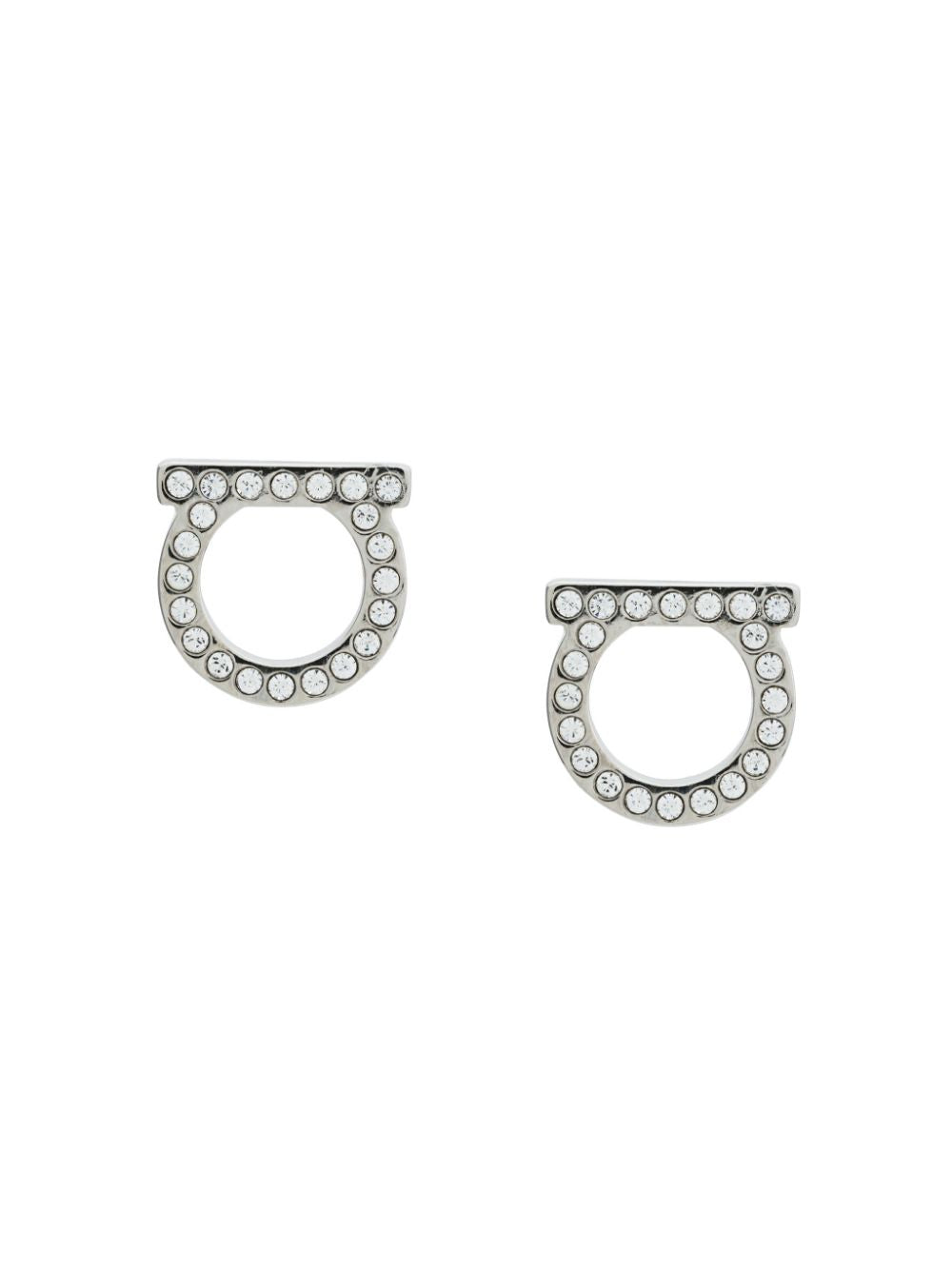 Ferragamo Women Gancini Crystal Earrings FERRAGAMO