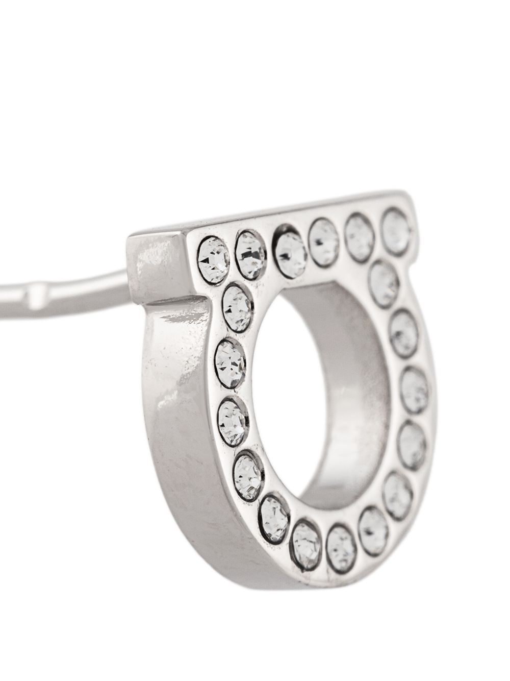 Ferragamo Women Gancini Crystal Earrings FERRAGAMO