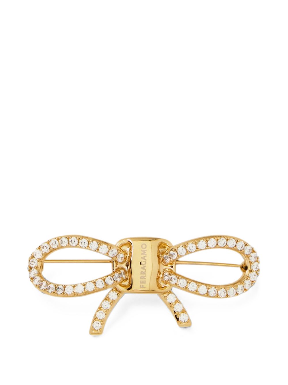 Ferragamo Women Bow Strass Pin FERRAGAMO