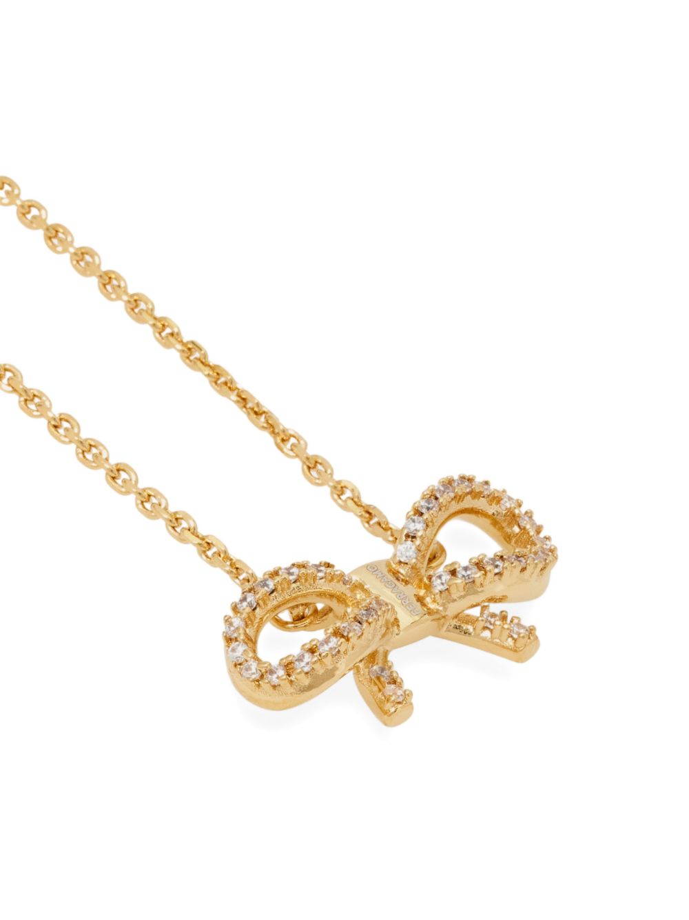 Ferragamo Women Vara Bow Pendant Necklace FERRAGAMO