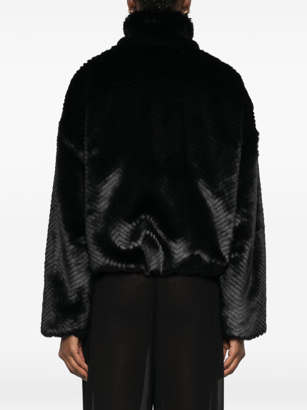 Forte Forte Women Faux Fur Bomber Jacket FORTE FORTE