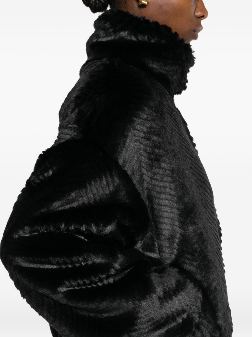 Forte Forte Women Faux Fur Bomber Jacket FORTE FORTE