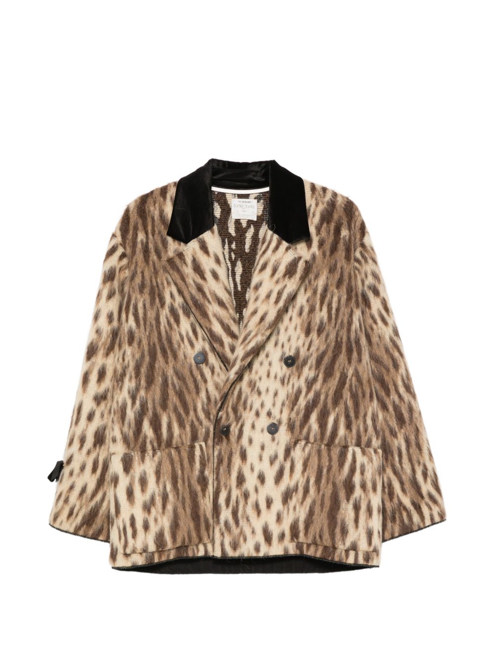 Forte Forte Women Wool Blend Double-Breasted Jacket FORTE FORTE