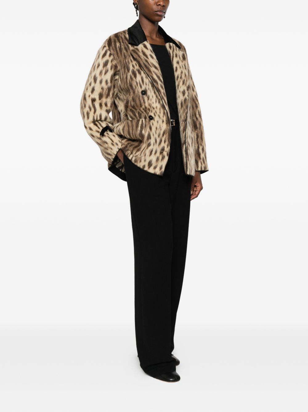 Forte Forte Women Wool Blend Double-Breasted Jacket FORTE FORTE
