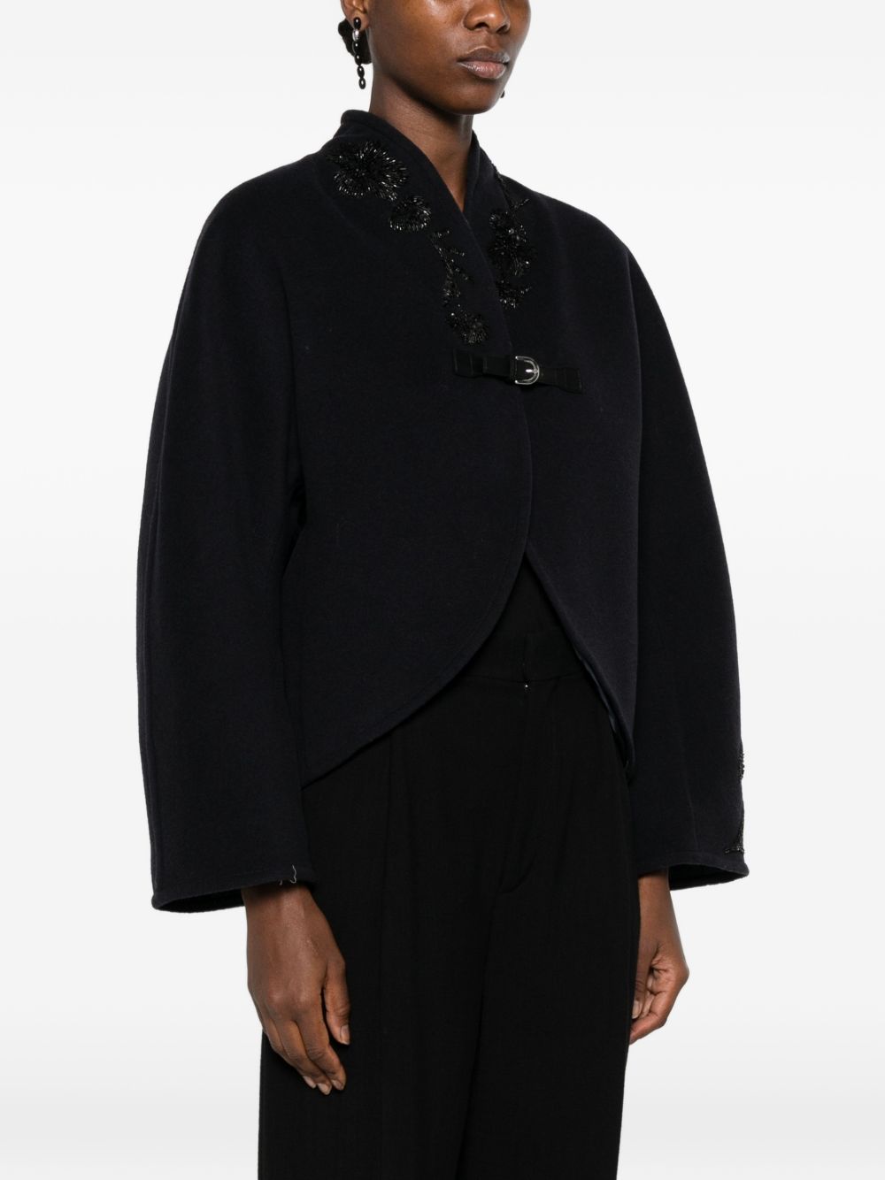 Forte Forte Women Wool Blend Cropped Coat FORTE FORTE
