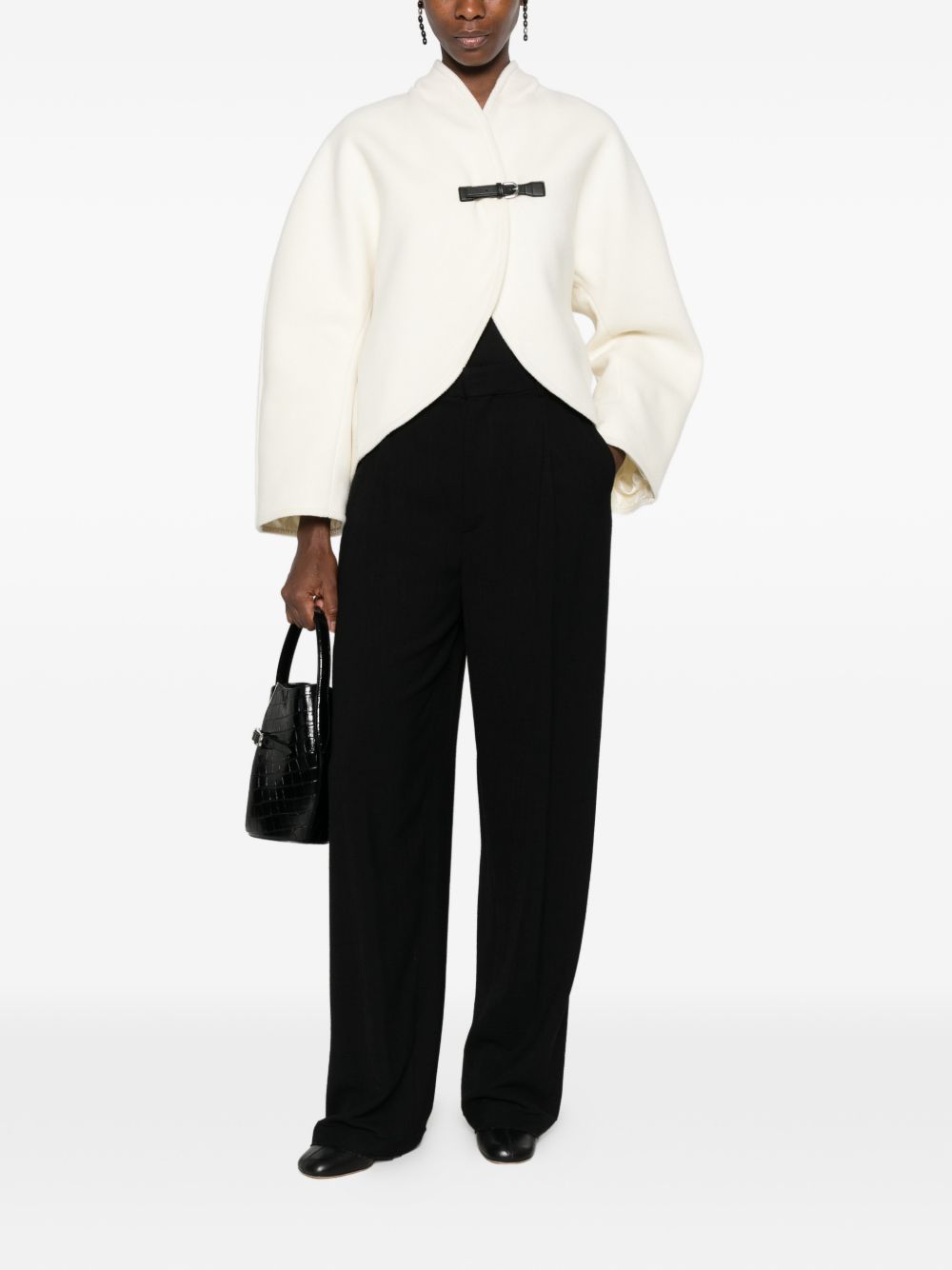 Forte Forte Women Wool Blend Cropped Coat FORTE FORTE