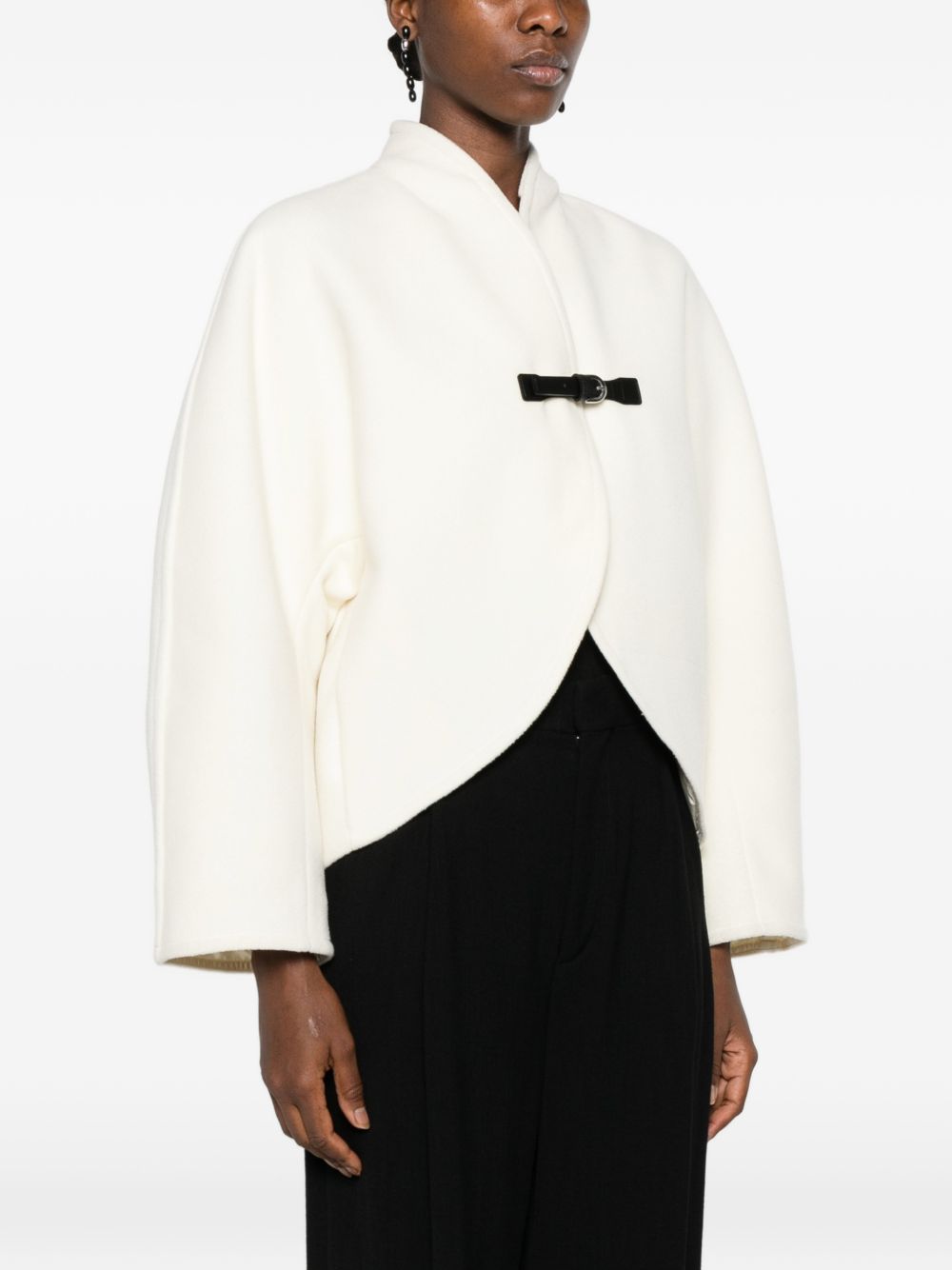 Forte Forte Women Wool Blend Cropped Coat FORTE FORTE