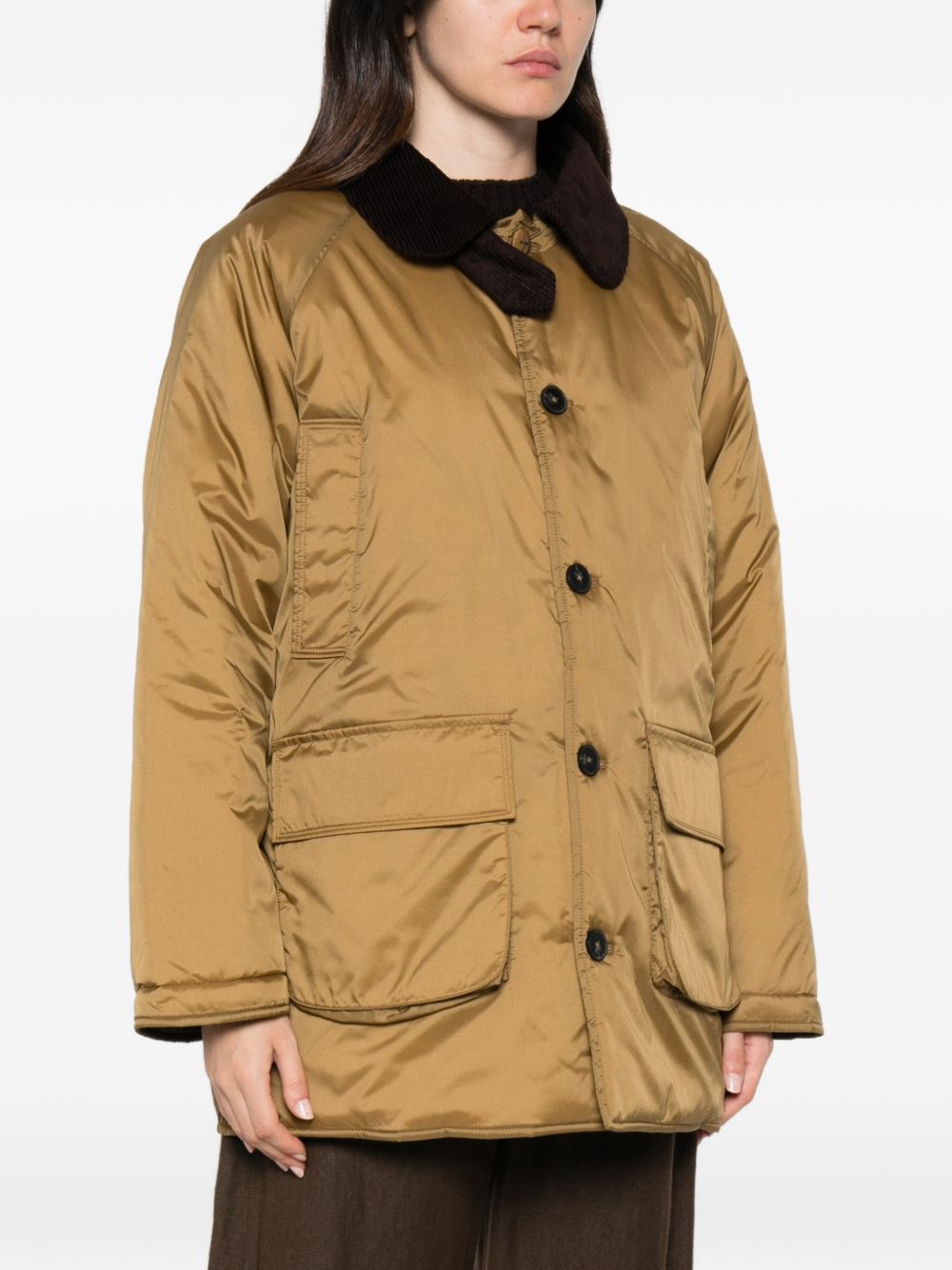 Forte Forte Women Nylon Midi Parka Coat FORTE FORTE